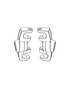 MJX Hyper Go 14211 Front Hub Carrier Steering Knuckles - Part Number 14230C