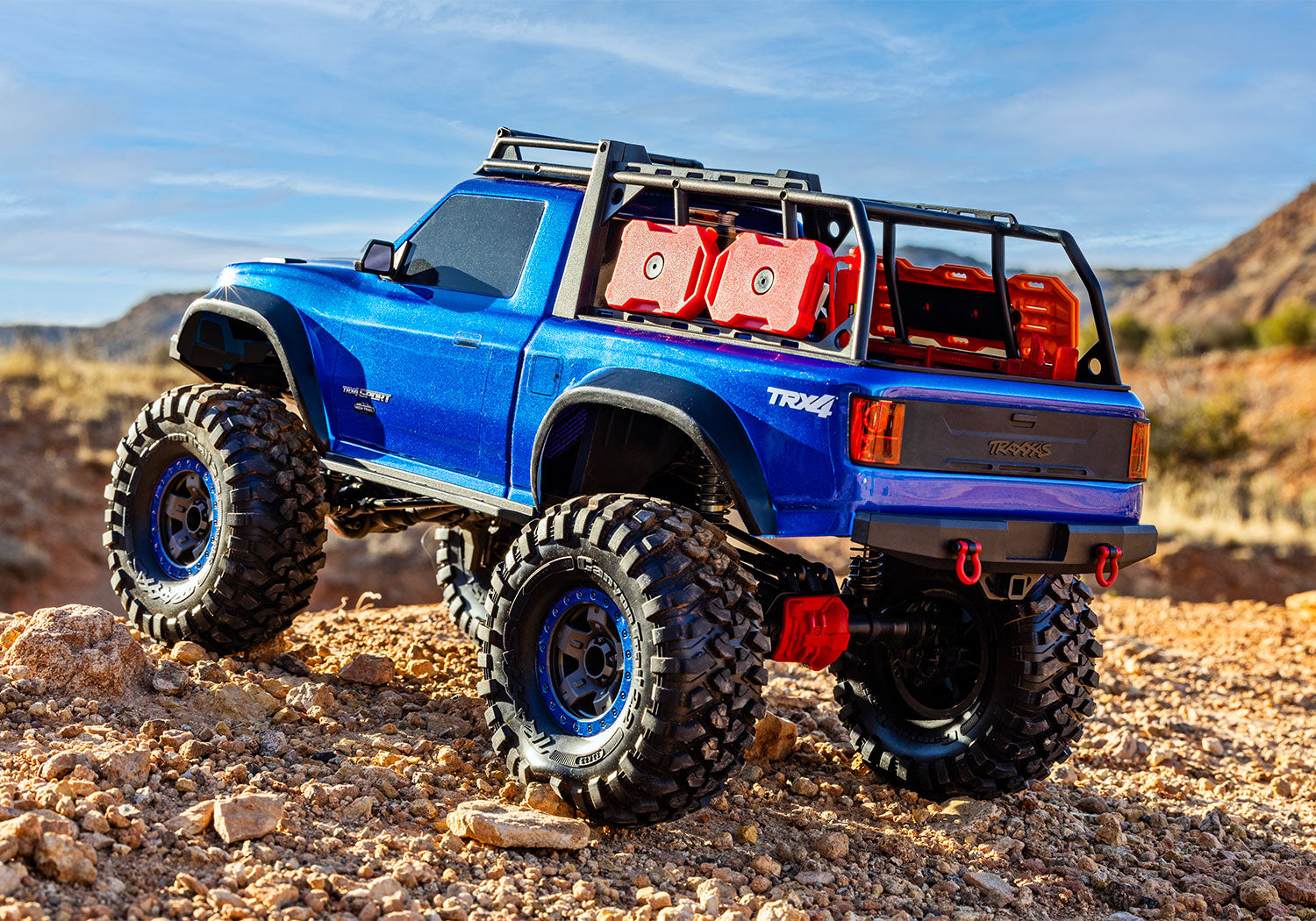 Traxxas TRX-4 Sport High Trail Edition 1/10 Trail Rock Crawler (Blue)