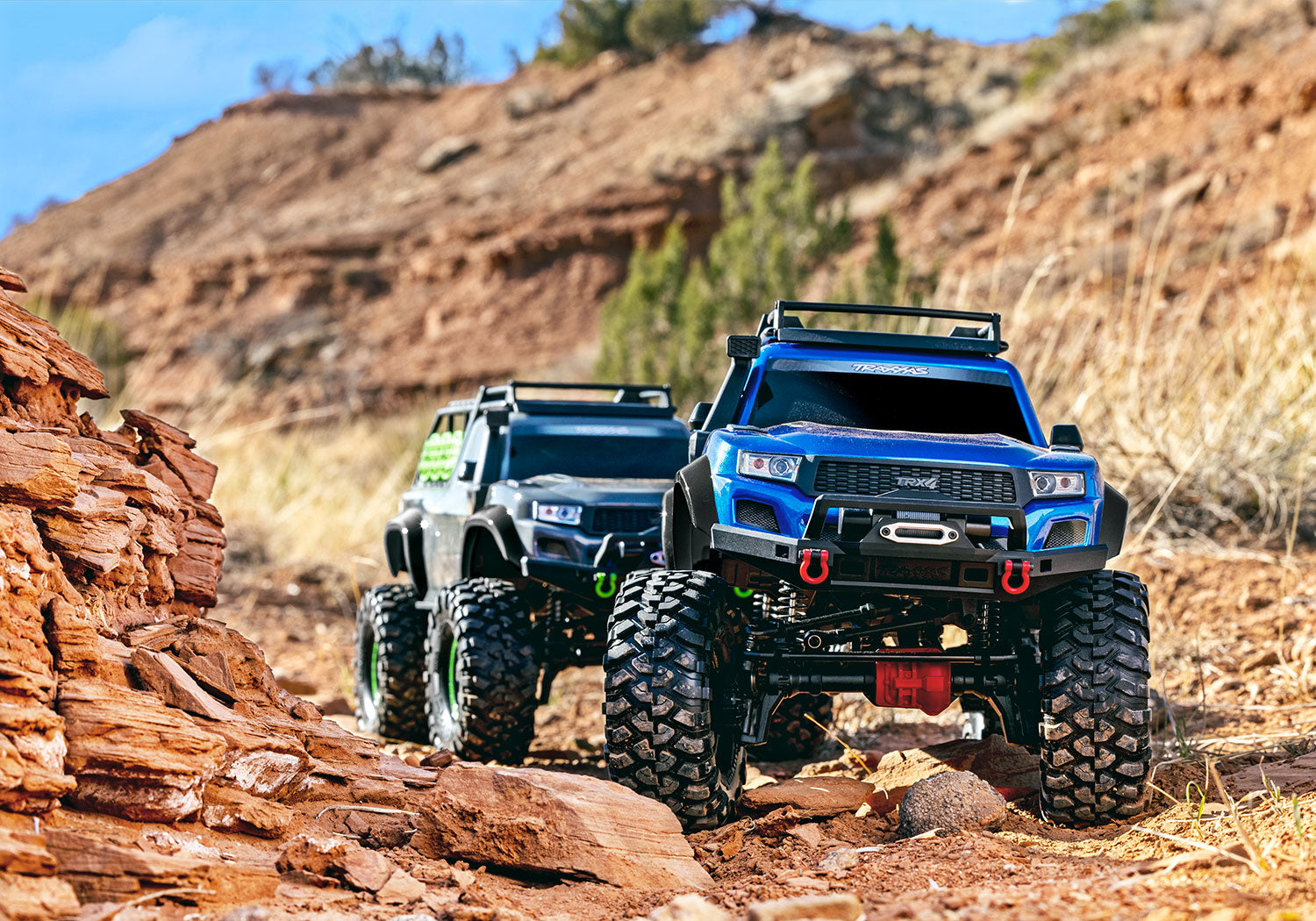 Traxxas TRX-4 Sport High Trail Edition 1/10 Trail Rock Crawler (Blue)