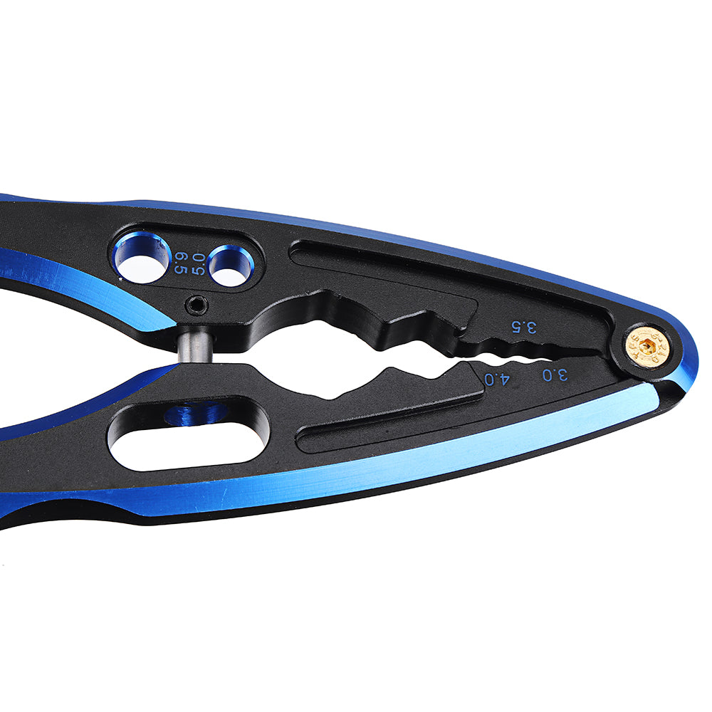 PROTONRC Aluminum RC Multi-function Shock Absorber Clamp Shaft Pliers Rod Ball Assembly Disassembly Tool for RC Model 1/8 1/10