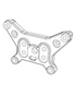 MJX Hyper Go 14211 Front Shock Tower - Part Number 14170C