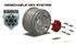 Louise RC ST-ROCKET Soft Tires Mini Maxx / Mini XRT (2pcs) 12mm Hex – LT3387SM