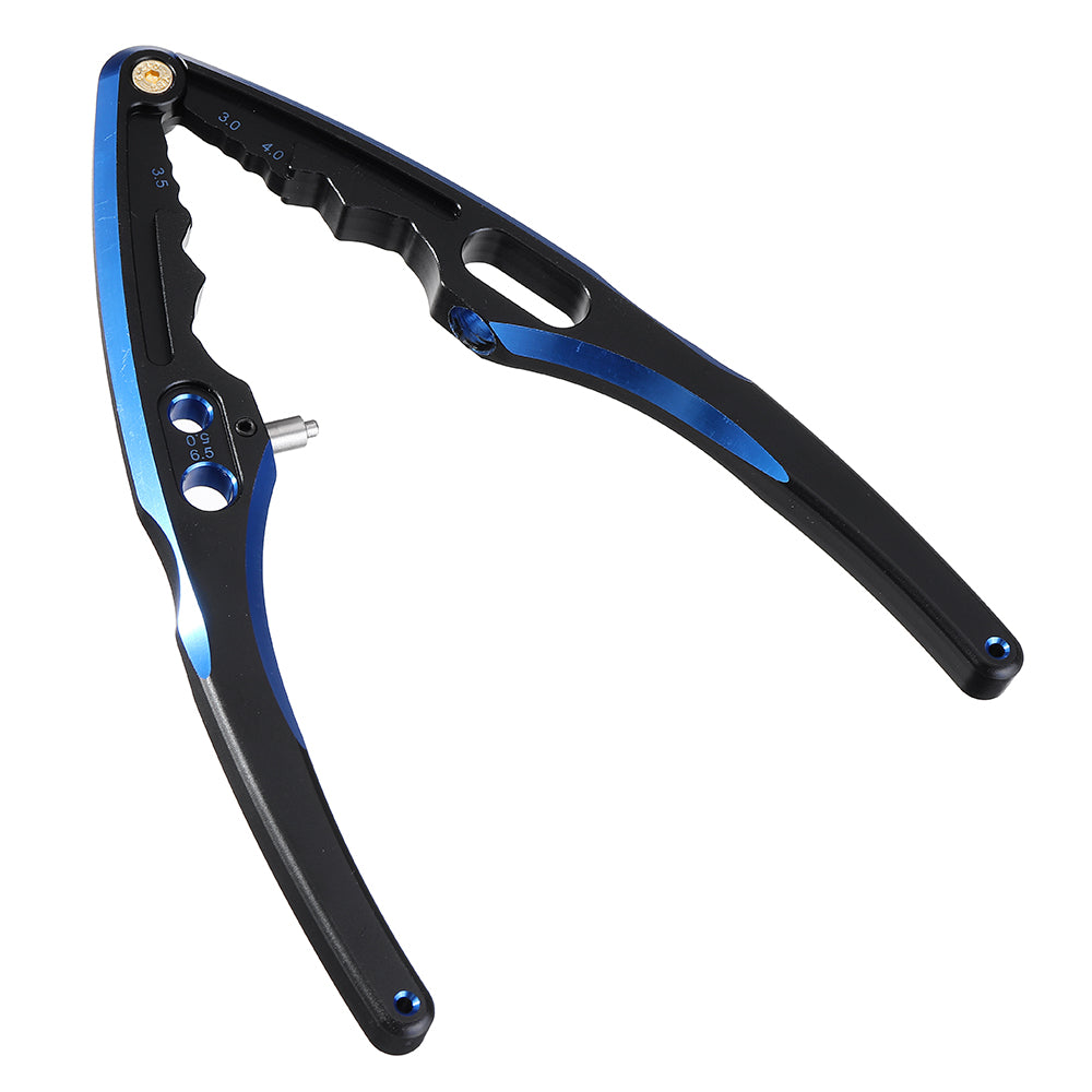 PROTONRC Aluminum RC Multi-function Shock Absorber Clamp Shaft Pliers Rod Ball Assembly Disassembly Tool for RC Model 1/8 1/10