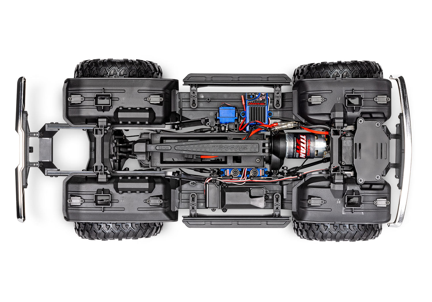 Traxxas TRX-4 1/10 High Trail Edition RC Crawler w/'79 Ford F-150 Ranger XLT Body (Brown) & TQi 2.4GHz Radio