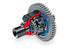 Traxxas Sledge RTR 6S 4WD Brushless 1/8 Monster Truck Orange με Belted Sledgehammer Tires, TQi & TSM