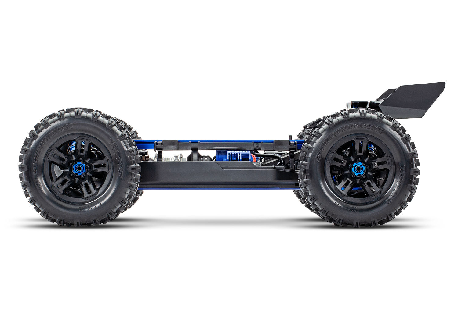 Traxxas Sledge RTR 6S 4WD Brushless 1/8 Monster Truck Orange με Belted Sledgehammer Tires, TQi & TSM
