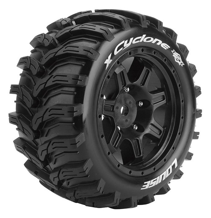 Louise Tires & Wheels X-CYCLONE Arrma Kraton 8S 24mm (MFT) (2) LR-T3298BM