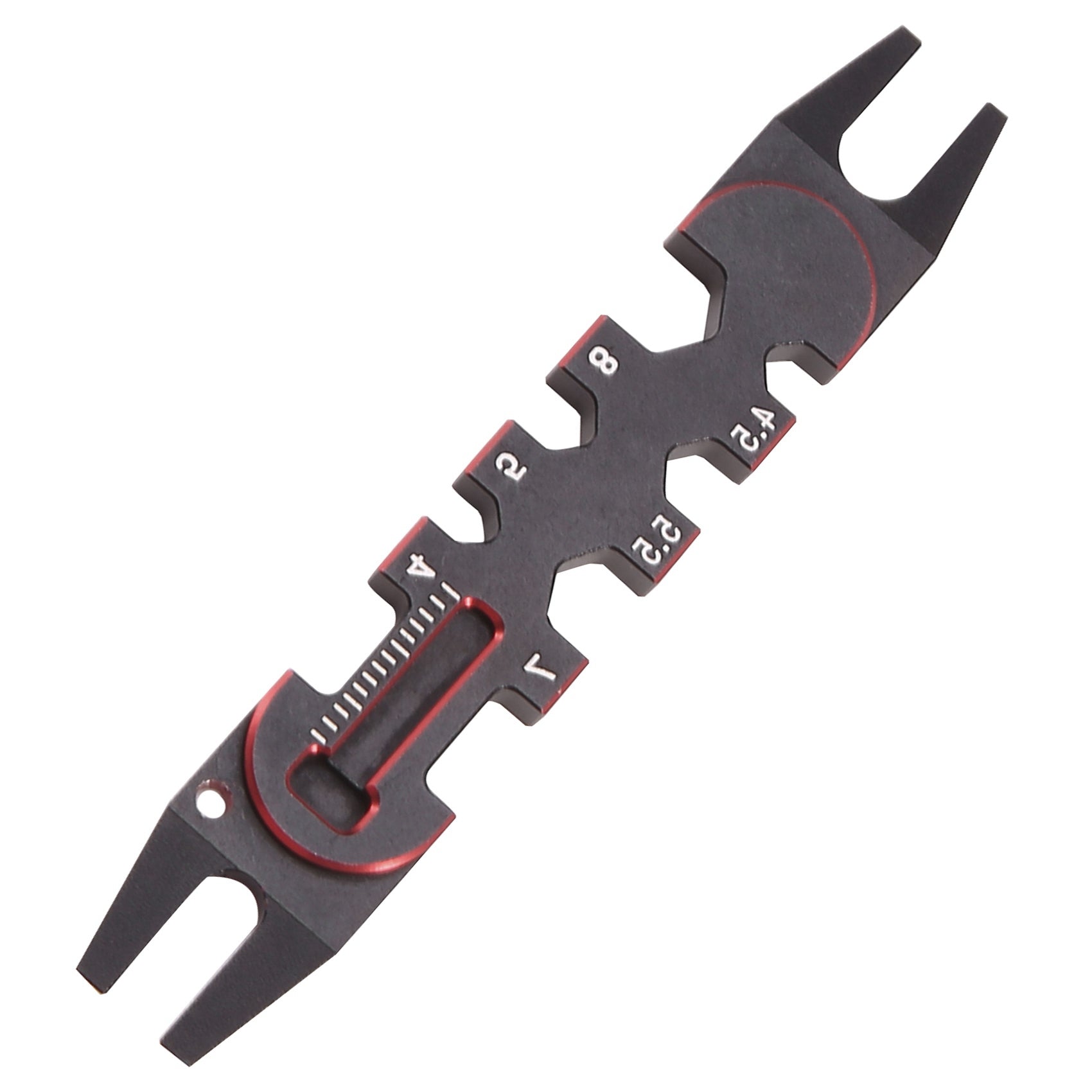 ProtonRC Multifunction Ball End Remover for RC Car Drone 4/4.5/5/5.5/7/8MM ,Black+Red