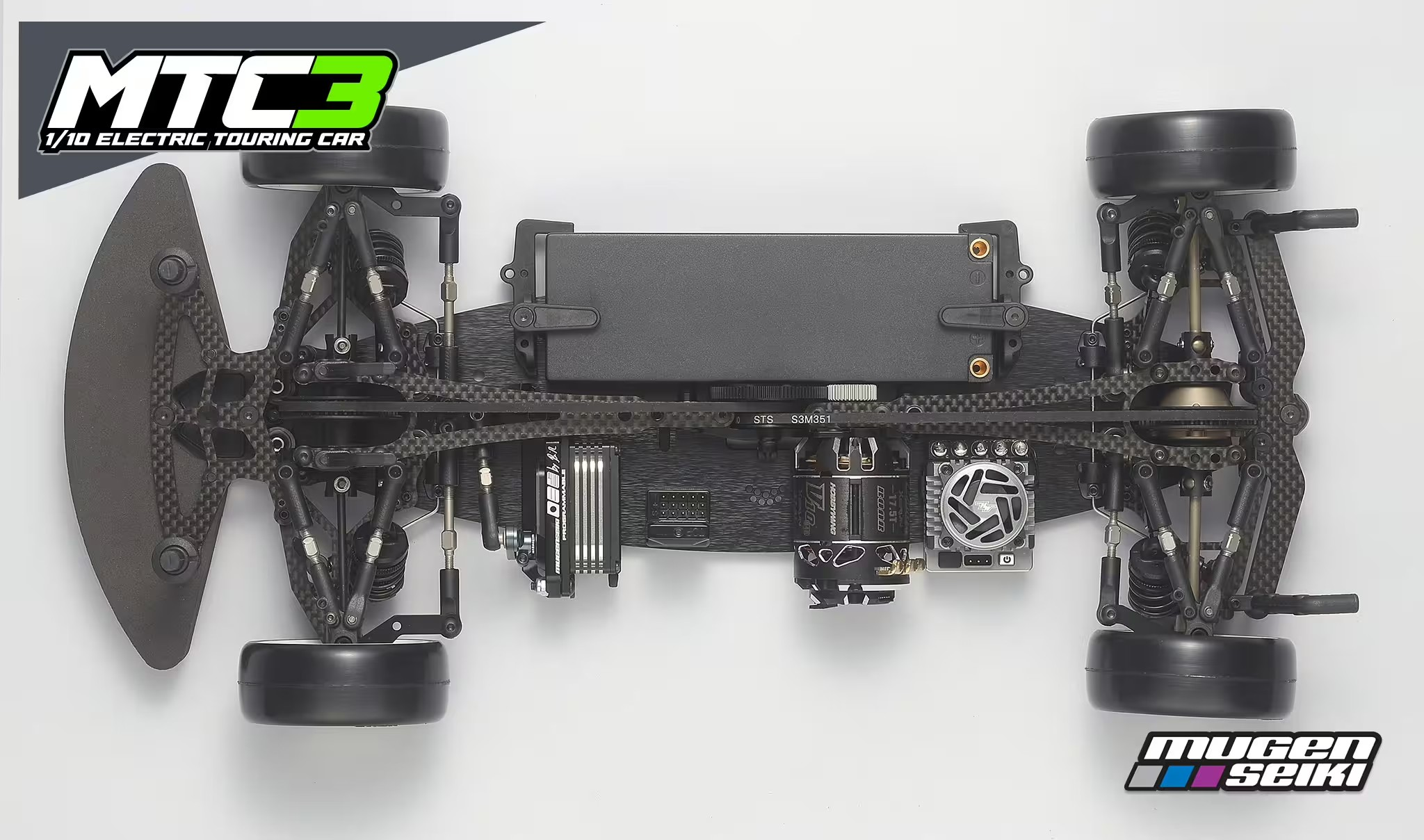 Mugen Seiki MTC-3 Touring Car Kit 1:10 with Aluminum Chassis