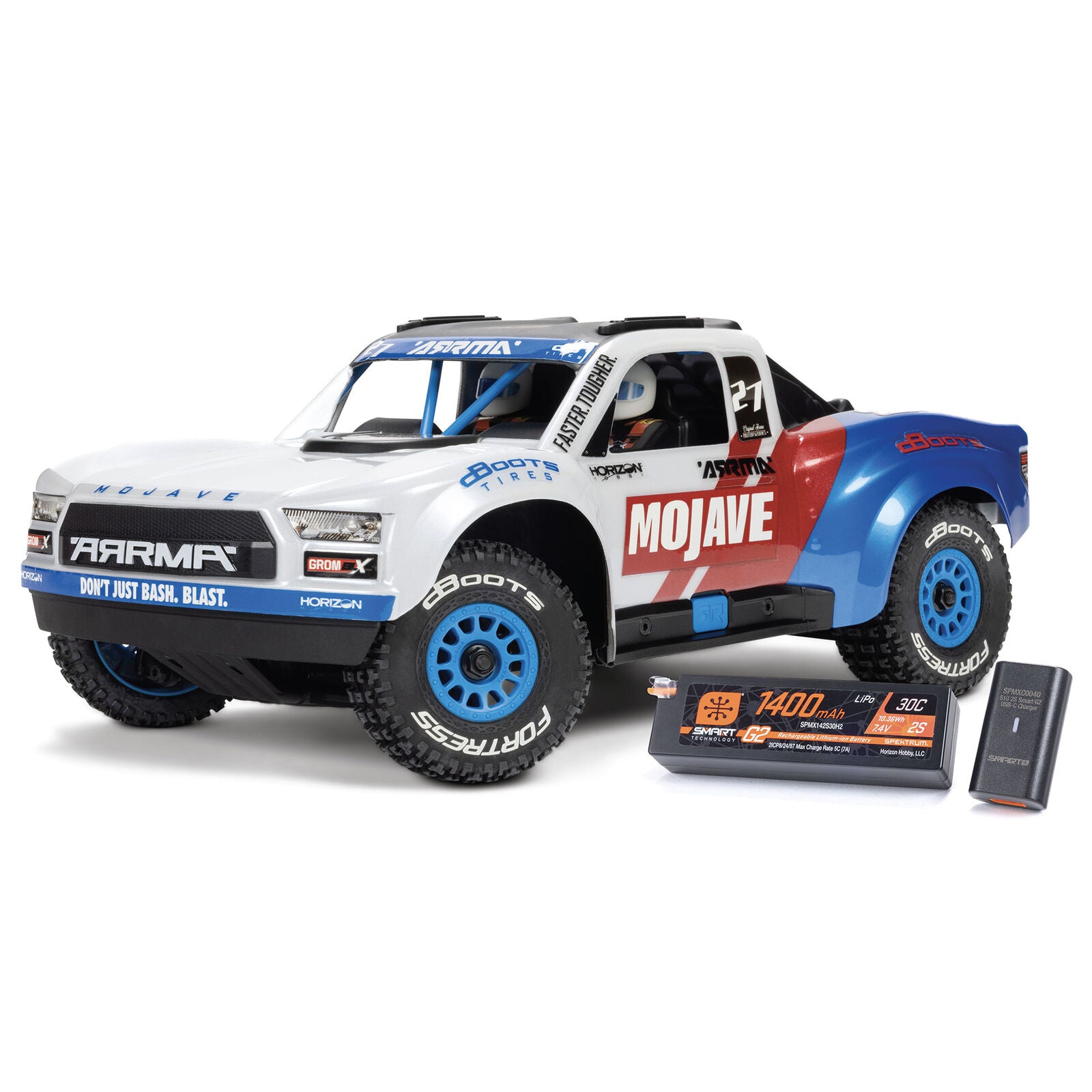 ARRMA Mojave Grom 223S BLX 1/18 Brushless 4WD RTR Desert Truck με μπαταρία & φορτιστή