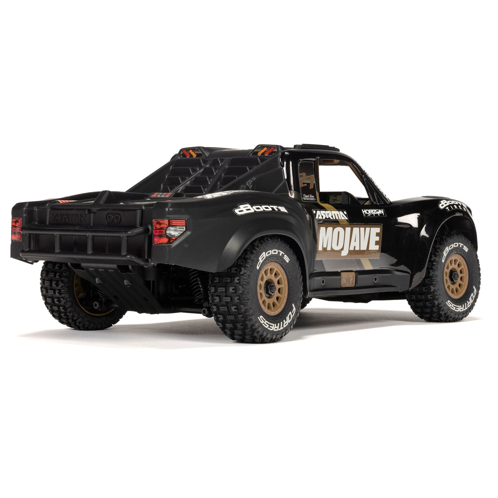 ARRMA Mojave Grom 223S BLX 1/18 Brushless 4WD Desert Truck RTR (Black) με SLT2 2.4GHz & DSC