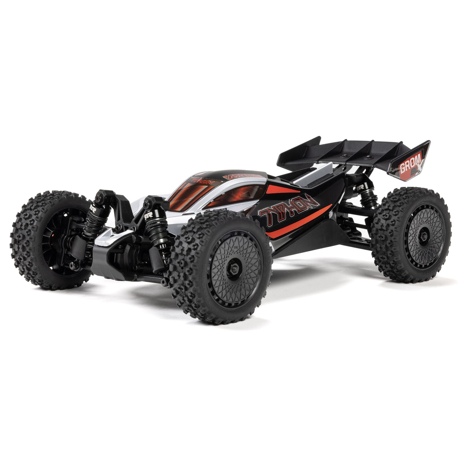 Arrma Typhon Grom 223S BLX 4WD Brushless Black/Silver Buggy | Racerc