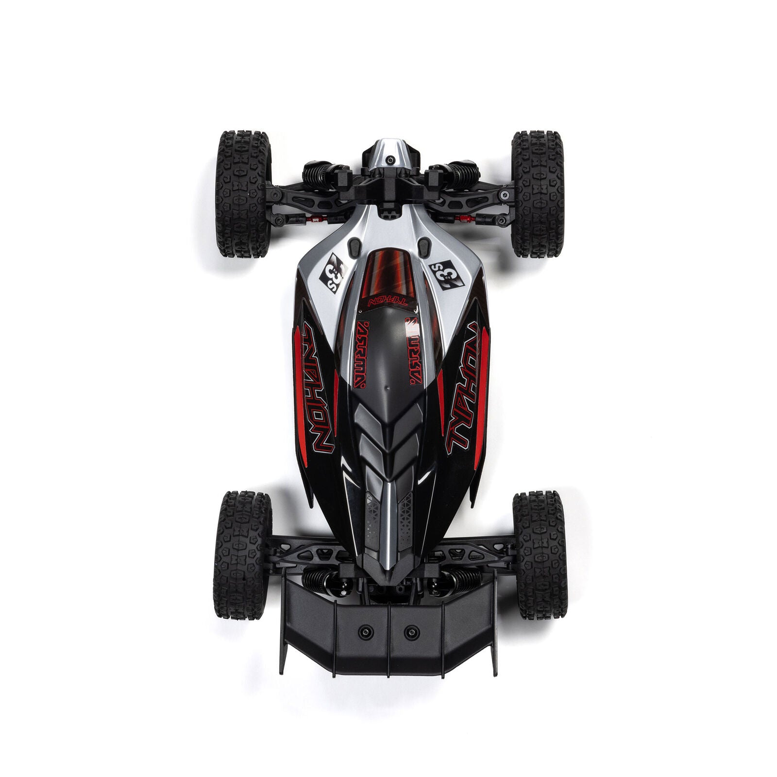 Arrma Typhon Grom 223S BLX 4WD Brushless Black/Silver Buggy | Racerc