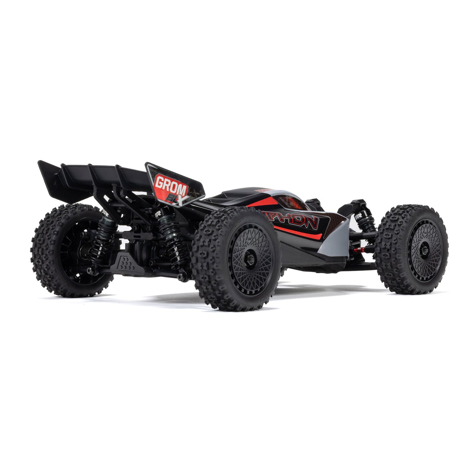 Arrma Typhon Grom 223S BLX 4WD Brushless Black/Silver Buggy | Racerc