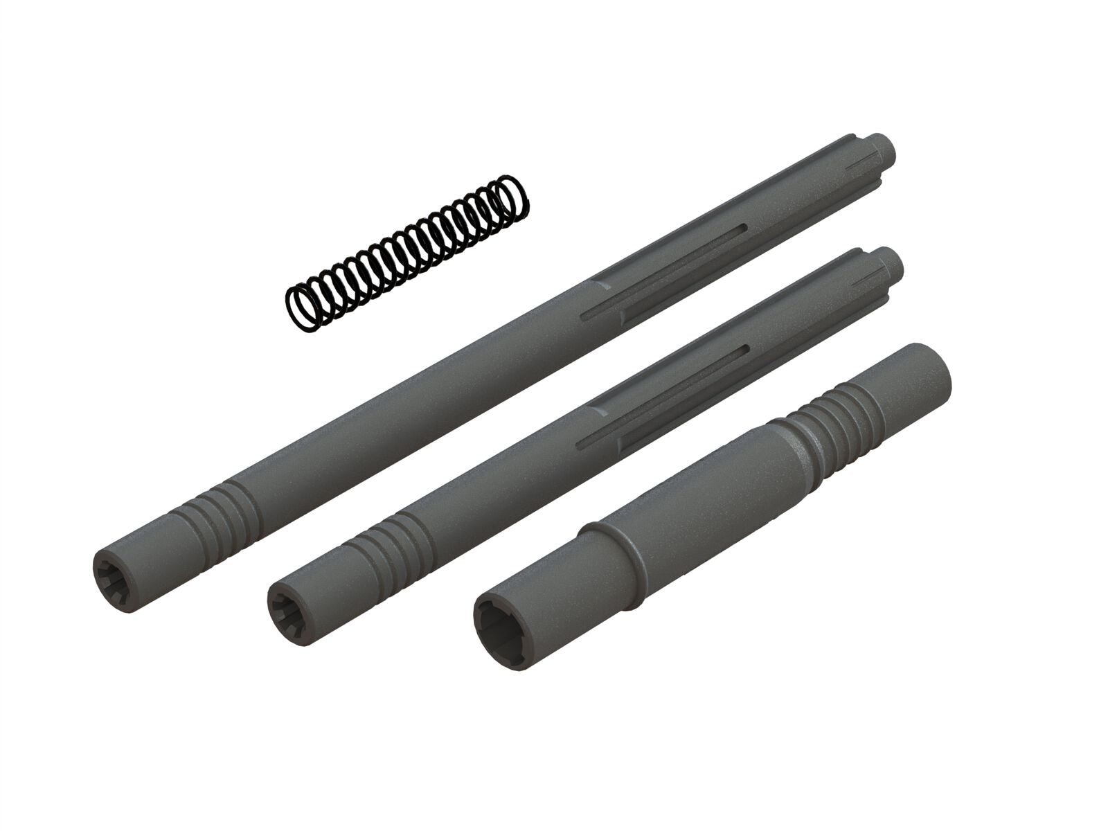 ARRMA Composite Center Slider Driveshaft Set ARA311065 – Κεντρικοί Άξονες Μετάδοσης για Kraton / Outcast 4S BLX