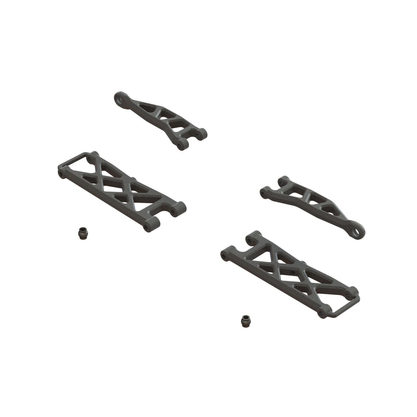 Arrma Rear Suspension Arm Set A: GROM
