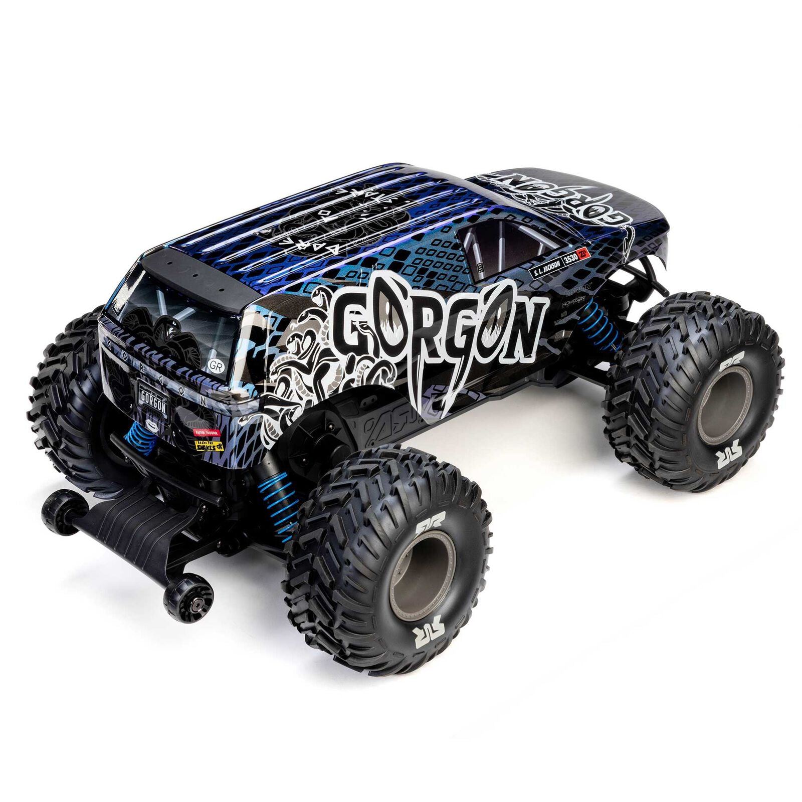 Arrma Gorgon 223S 1/10 RTR Brushless 2WD Monster Truck  – Με SLT2, DSC & 2S/3S Brushless Σύστημα