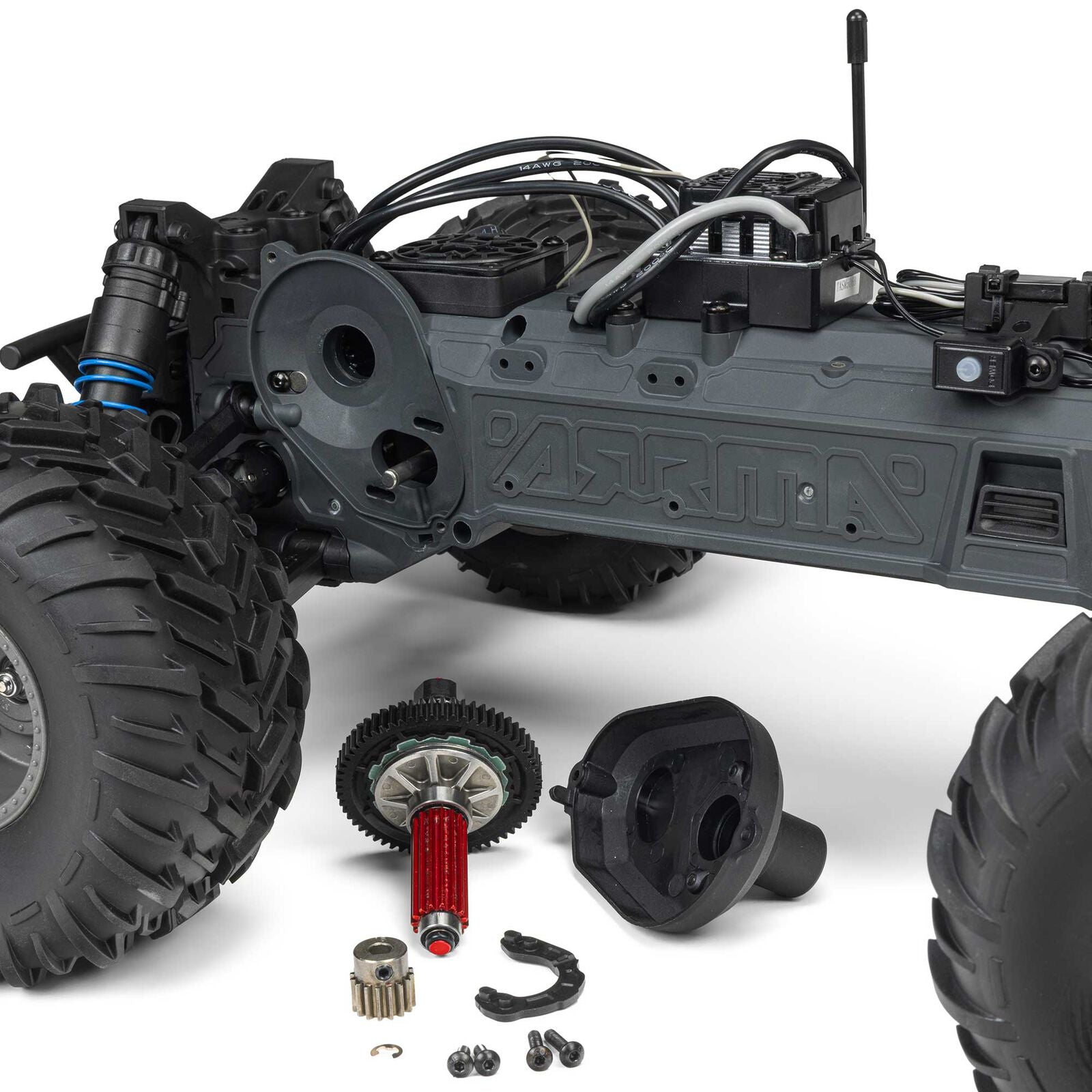 Arrma Gorgon 223S 1/10 RTR Brushless 2WD Monster Truck  – Με SLT2, DSC & 2S/3S Brushless Σύστημα