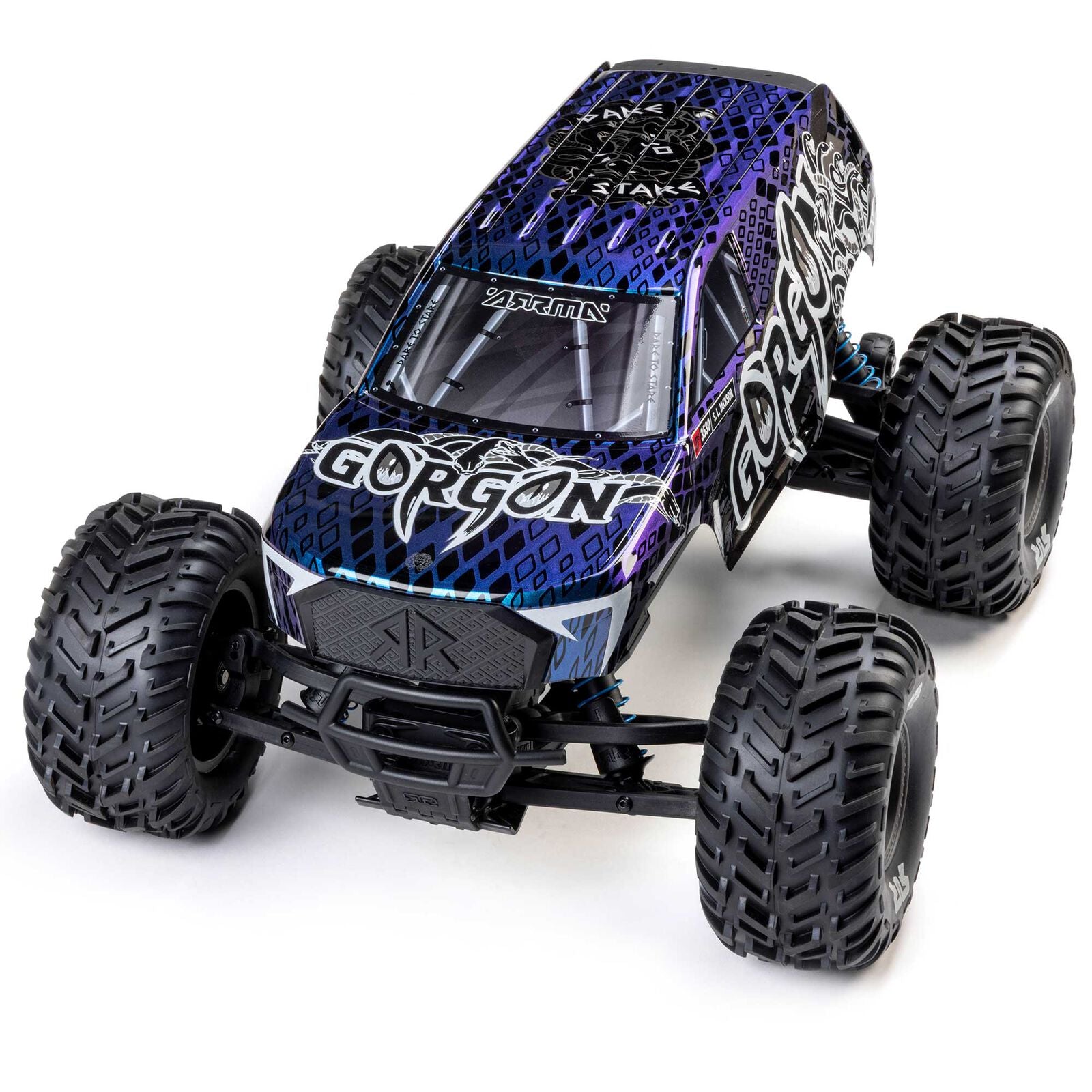 Arrma Gorgon 223S 1/10 RTR Brushless 2WD Monster Truck  – Με SLT2, DSC & 2S/3S Brushless Σύστημα