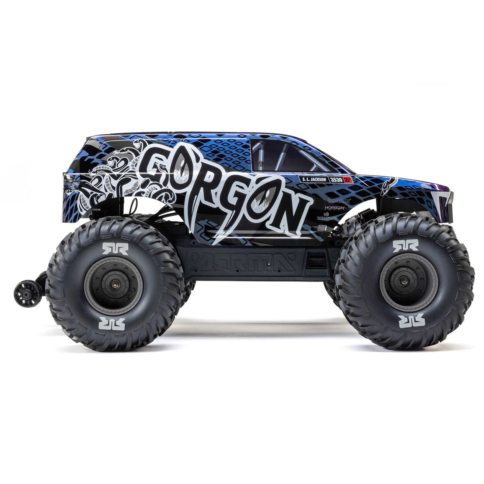 Arrma Gorgon 223S 1/10 RTR Brushless 2WD Monster Truck  – Με SLT2, DSC & 2S/3S Brushless Σύστημα