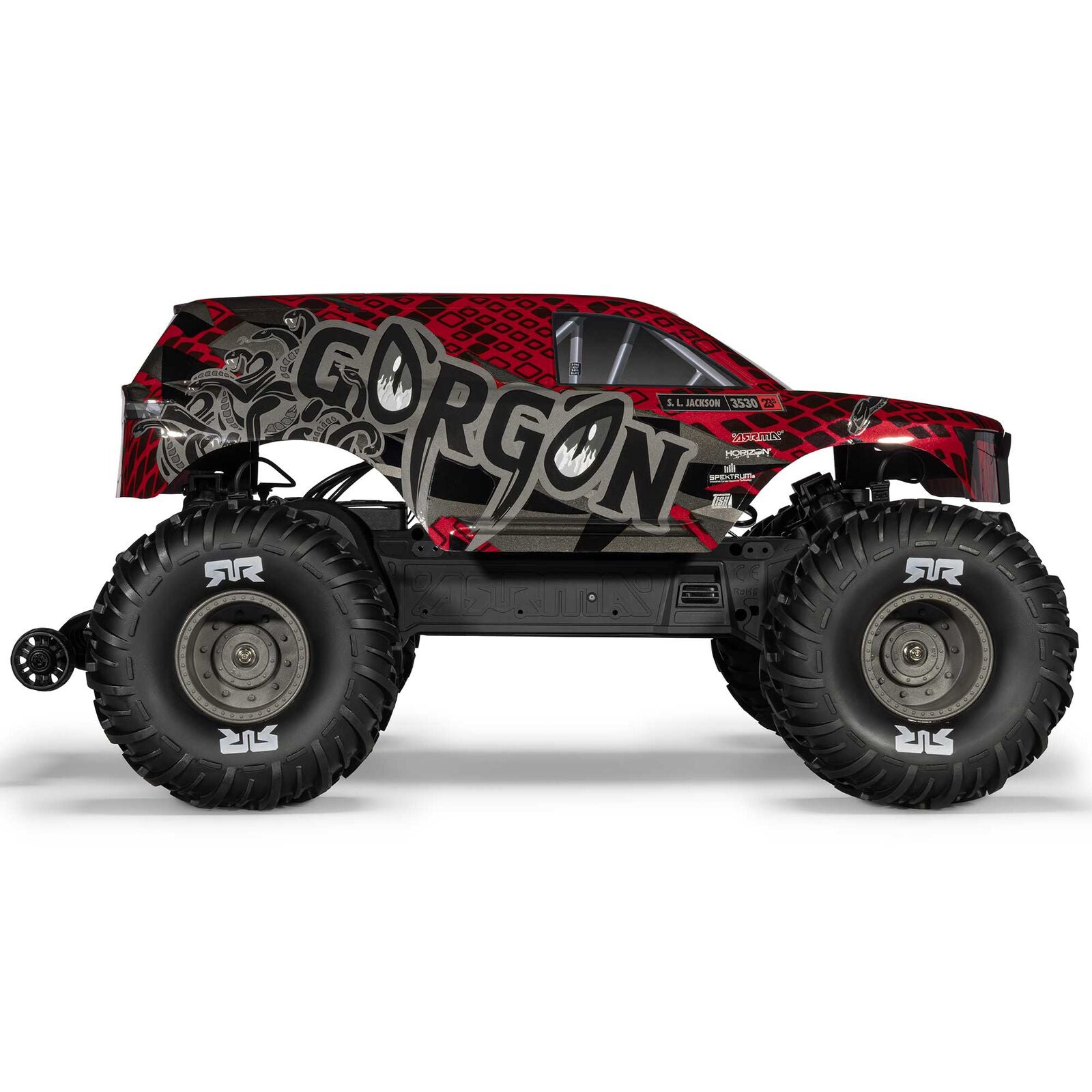 Arrma Gorgon 223S 1/10 RTR Brushless 2WD Monster Truck  – Με SLT2, DSC & 2S/3S Brushless Σύστημα
