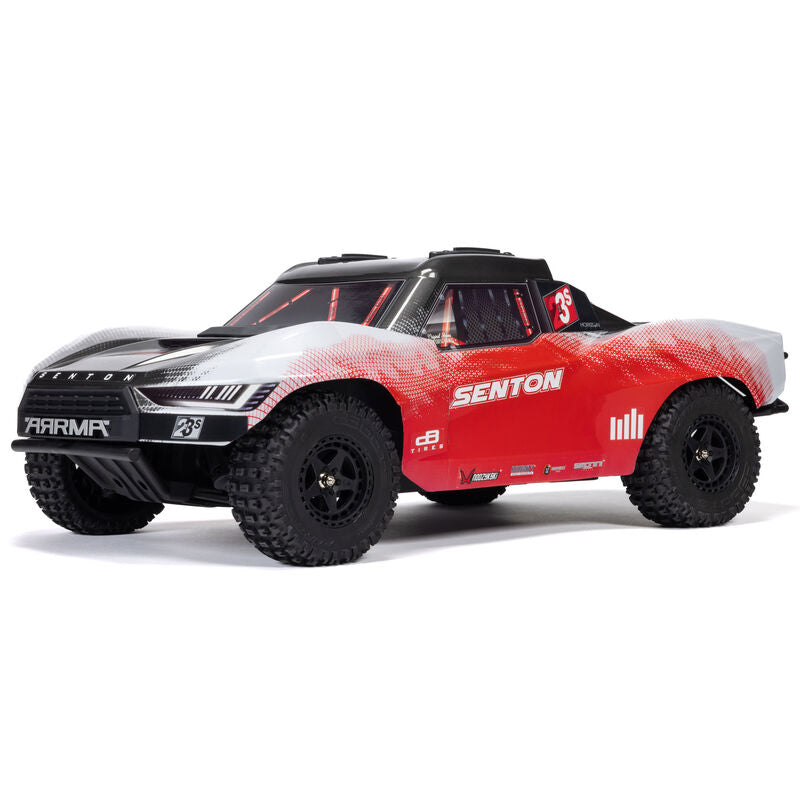Arrma Senton 223S BLX 1/10 RTR 4WD Short Course Truck Red – Brushless 2S/3S με DSC