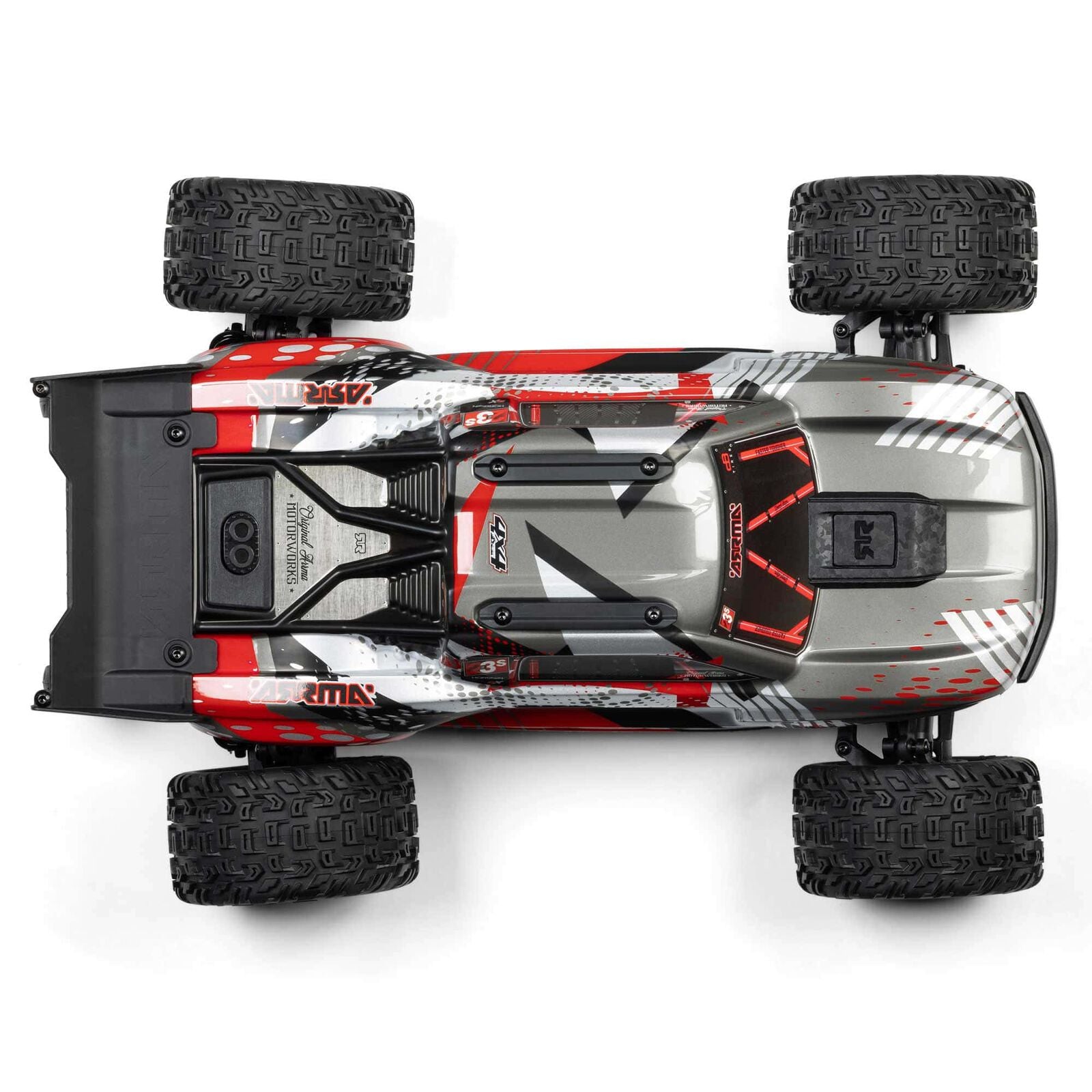 ARRMA Vorteks 223S BLX 1/10 RTR 4WD Brushless Stadium Truck Red | Racerc