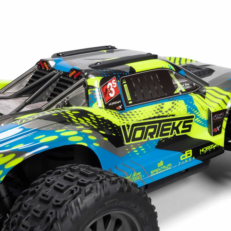 ARRMA Vorteks 223S BLX 1/10 RTR 4WD Brushless Stadium Truck Teal | Racerc