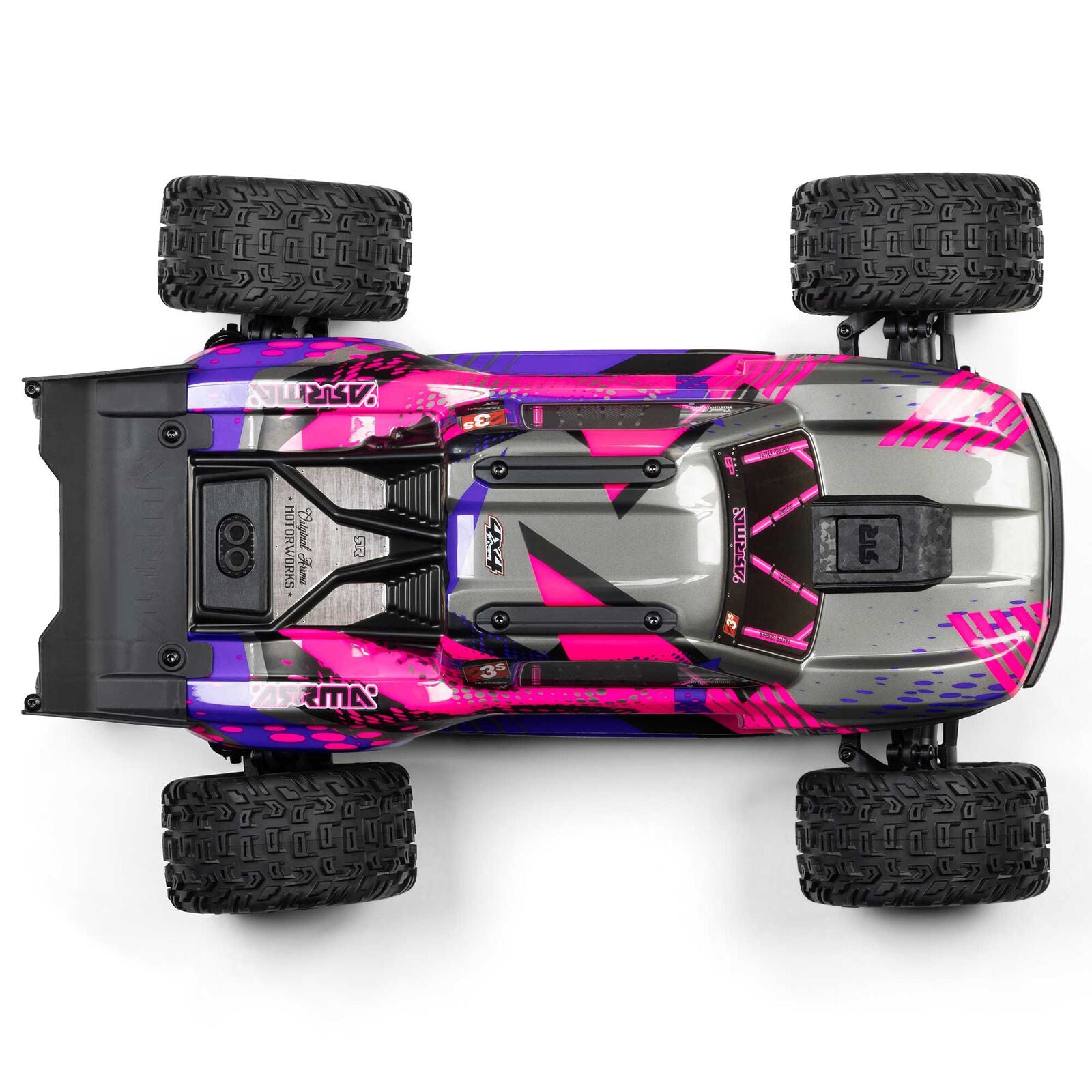 ARRMA Vorteks 223S BLX 1/10 RTR 4WD Brushless Stadium Truck Purple | Racerc