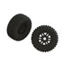Arrma dBoots FORTRESS LP RC Tires Pre-Glued Μαύρα (2) ARA550110