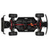 ARRMA Mojave 6S EXB V3 ARA7704V3T1 — επάνω όψη σασί