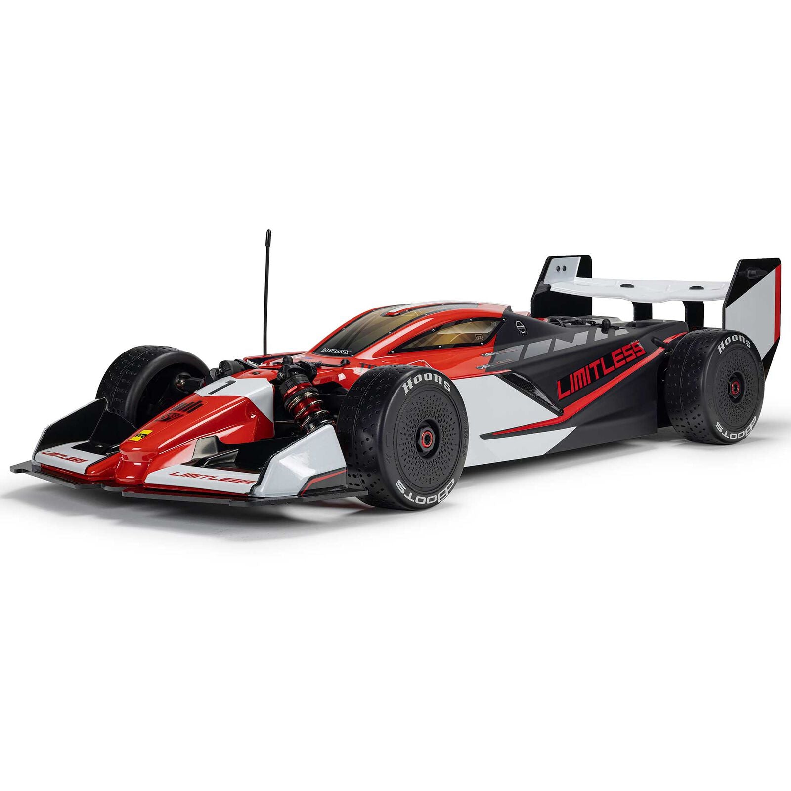 ARRMA Limitless 120 8S BLX RTR Red/Black 1/8 4WD Brushless Street Speed με DX3, Smart ESC & AVC