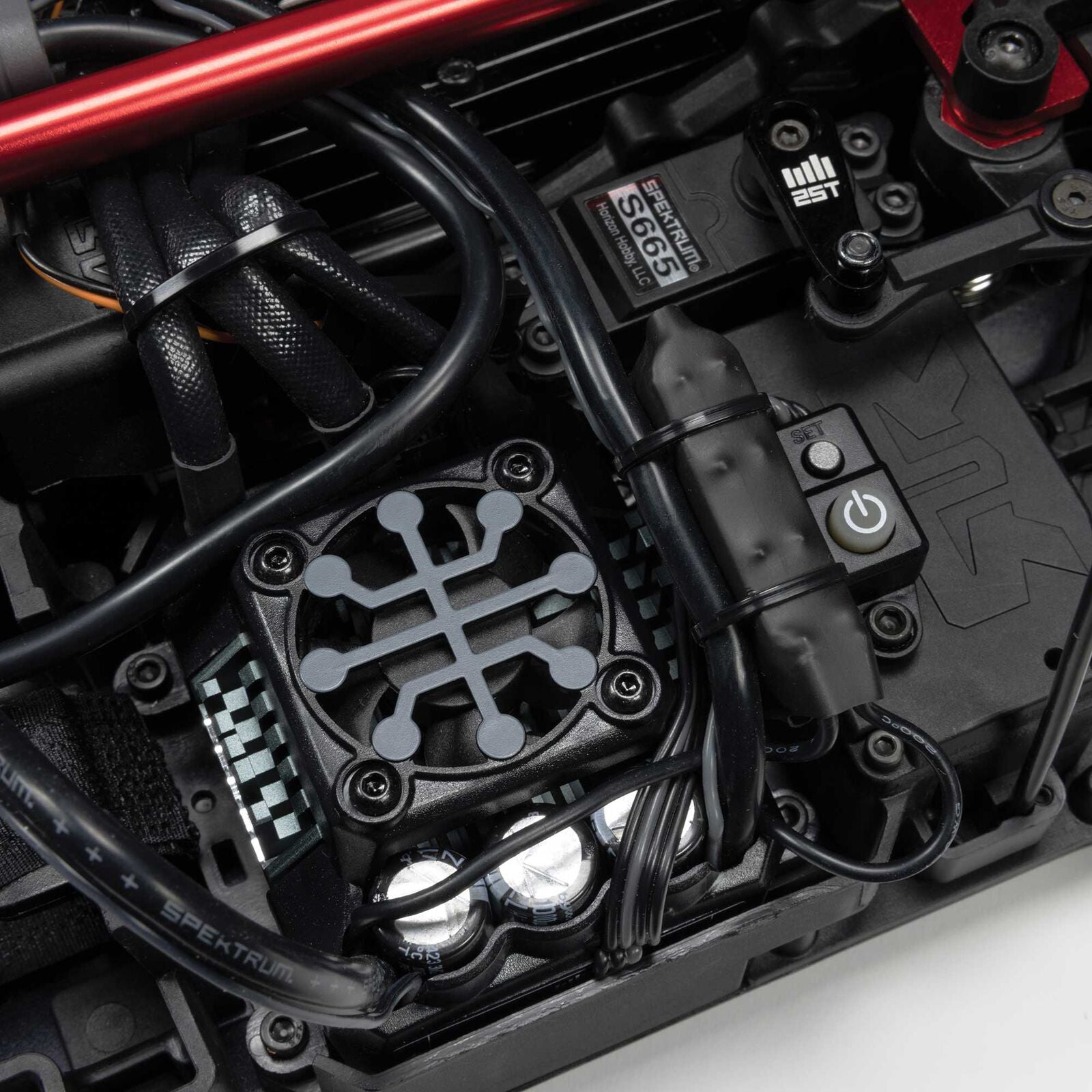 ARRMA Limitless 120 8S BLX RTR Red/Black 1/8 4WD Brushless Street Speed με DX3, Smart ESC & AVC