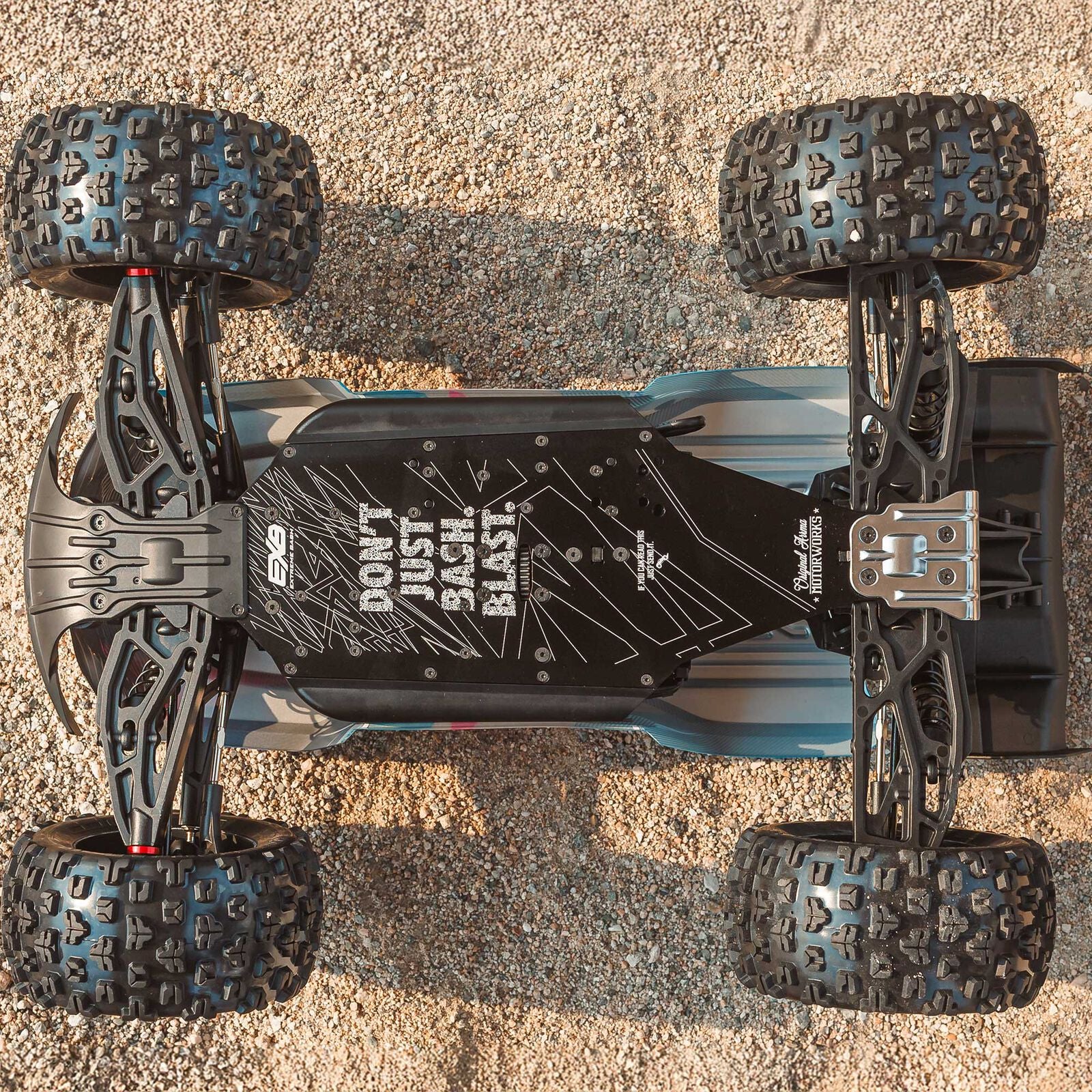 ARRMA Kraton 6S BLX V6 1/8 4WD Brushless Speed Truck RTR (Blue/Red)