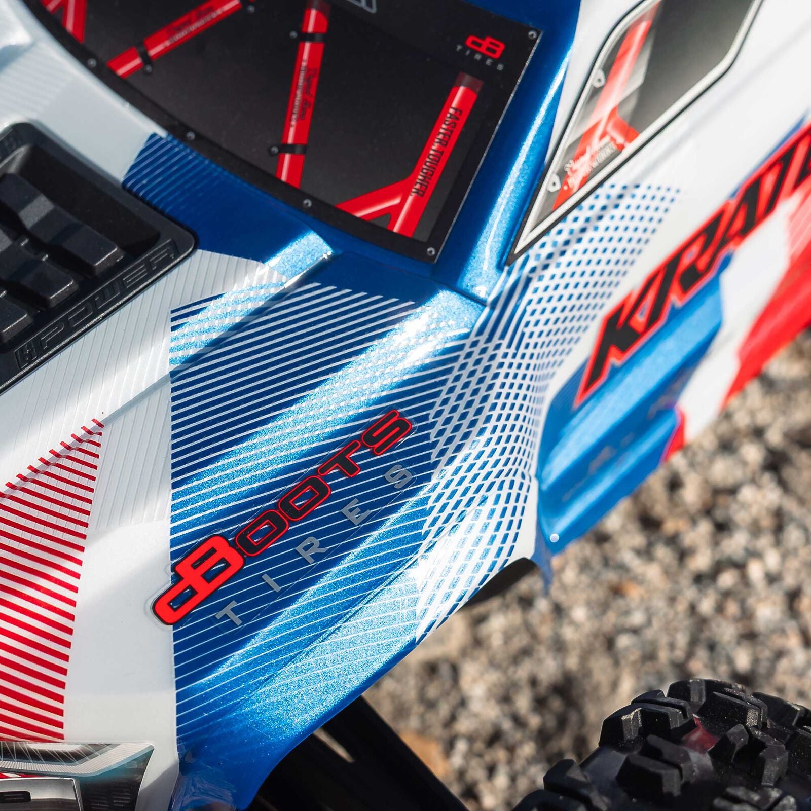 ARRMA Kraton 6S BLX V6 1/8 4WD Brushless Speed Truck RTR (Blue/Red)