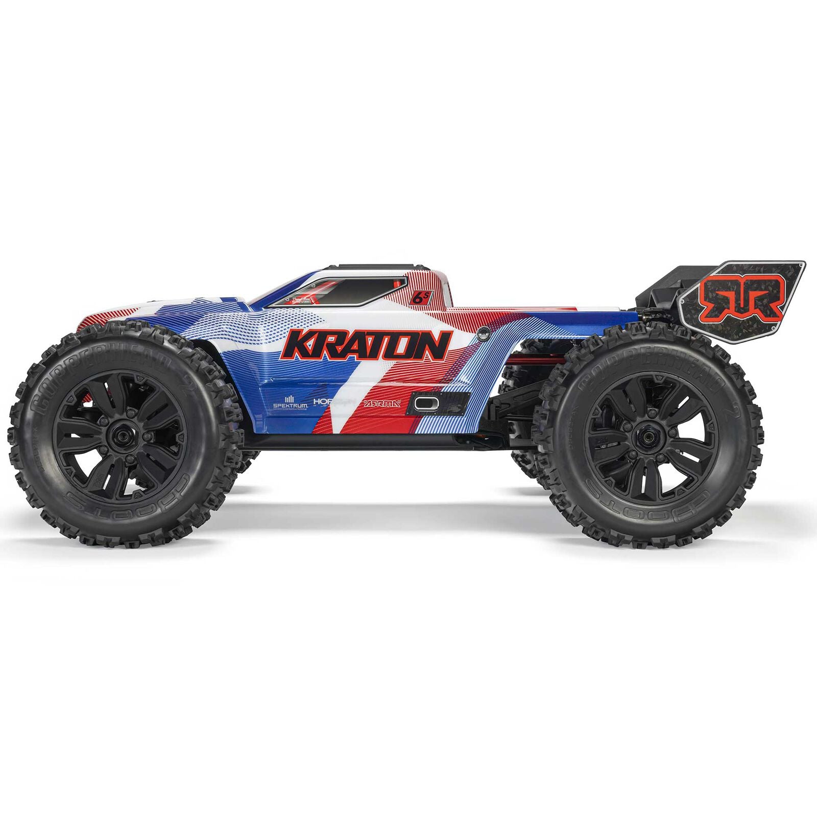 ARRMA Kraton 6S BLX V6 1/8 4WD Brushless Speed Truck RTR (Blue/Red)
