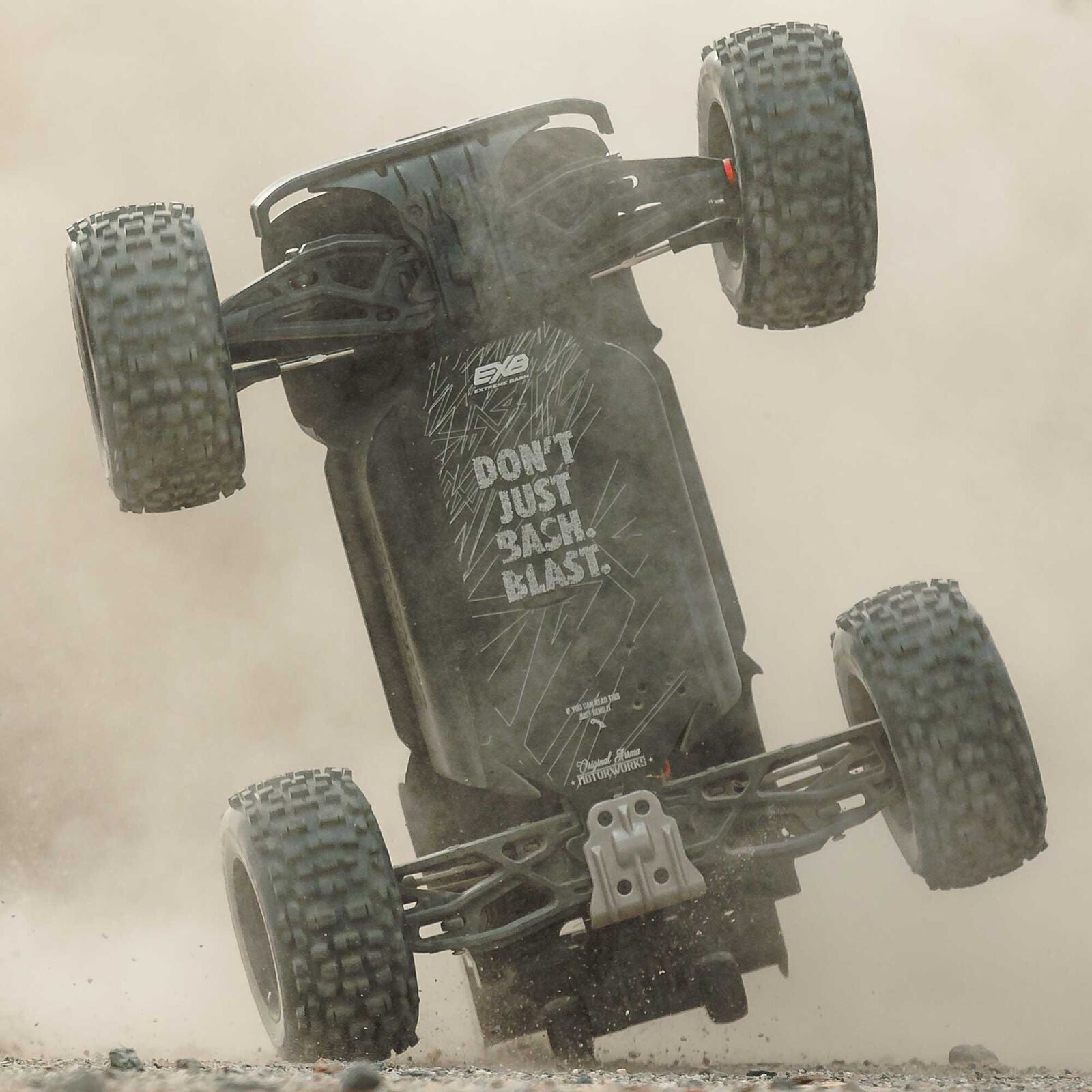 Arrma Notorious 6S BLX V6 1/8 Stunt Truck RTR (Blue) | Racerc