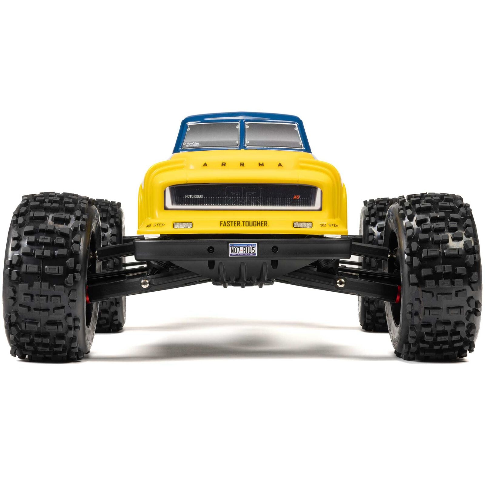 Arrma Notorious 6S BLX V6 1/8 Stunt Truck RTR (Blue) | Racerc