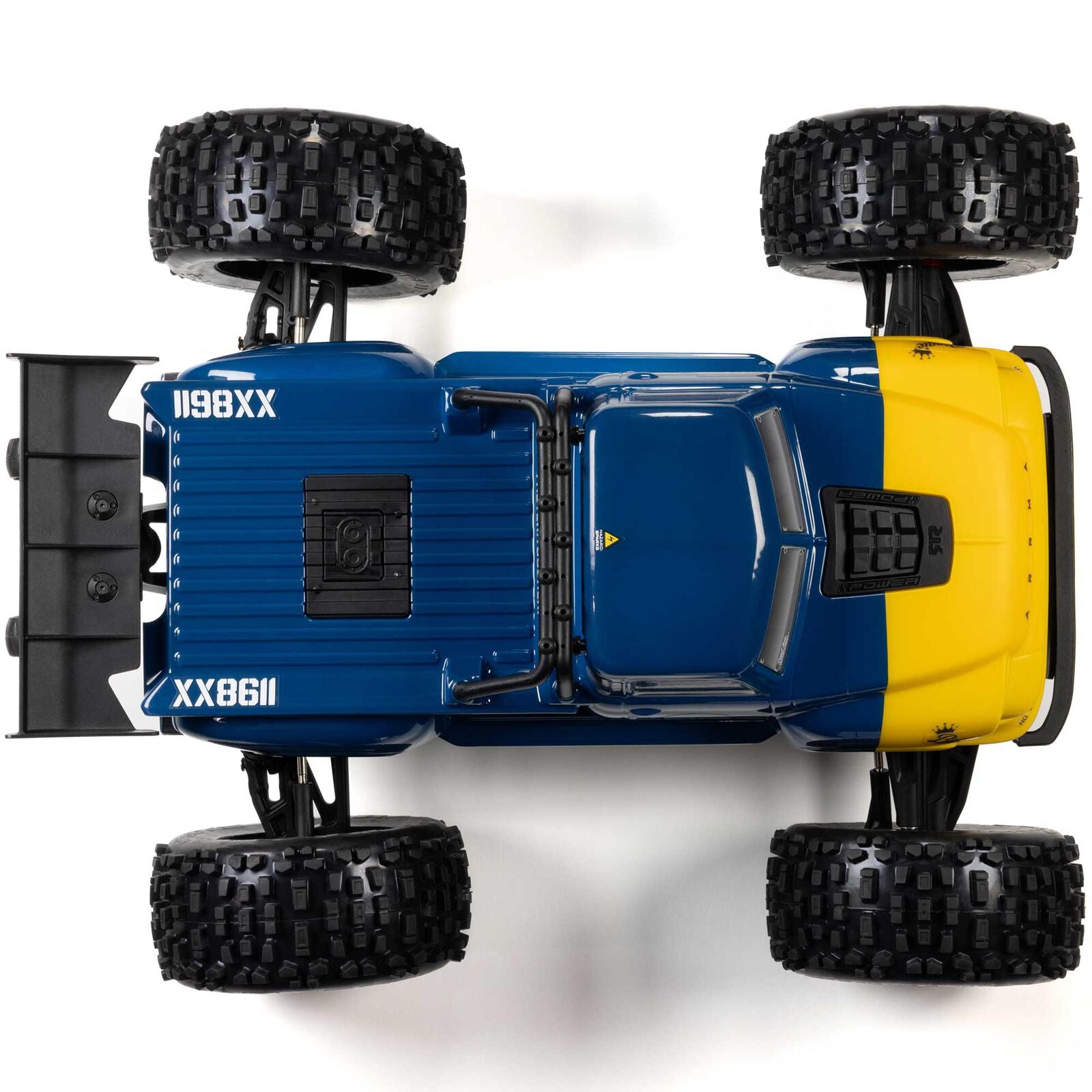 Arrma Notorious 6S BLX V6 1/8 Stunt Truck RTR (Blue) | Racerc