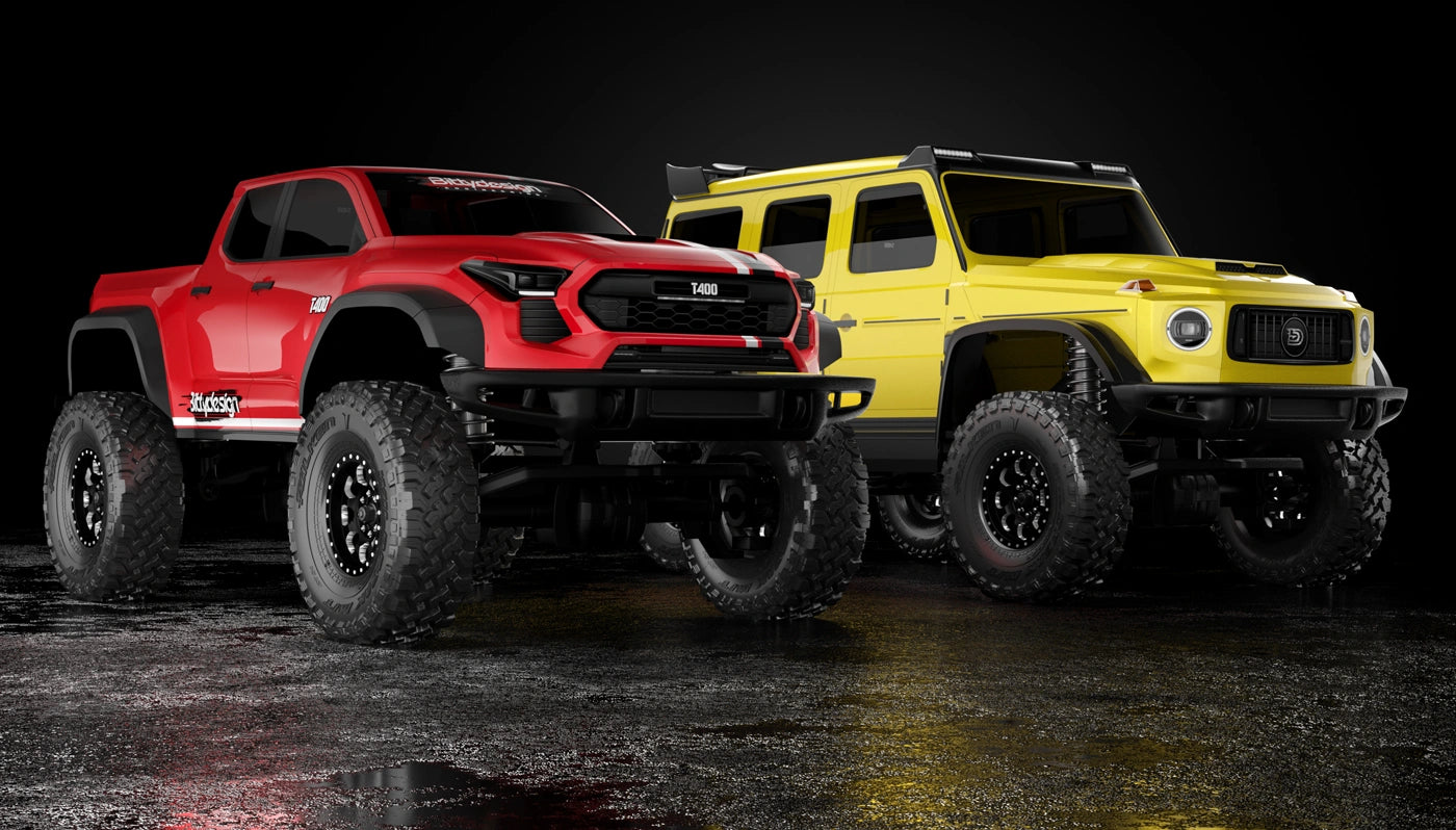 Bittydesign T-400 Διάφανο Αμάξωμα Pre-Cut για Traxxas TRX-4M 1/18