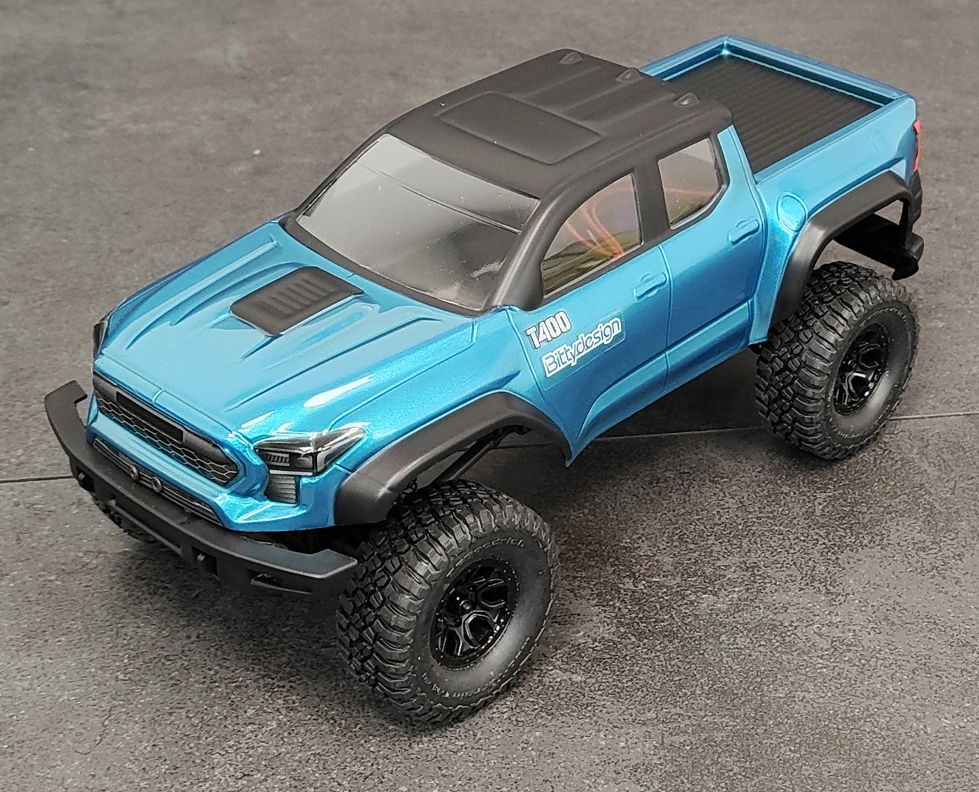 Bittydesign T-400 Διάφανο Αμάξωμα Pre-Cut για Traxxas TRX-4M 1/18