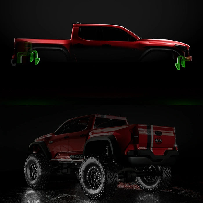 Bittydesign T-400 Διάφανο Αμάξωμα Pre-Cut για Traxxas TRX-4M 1/18