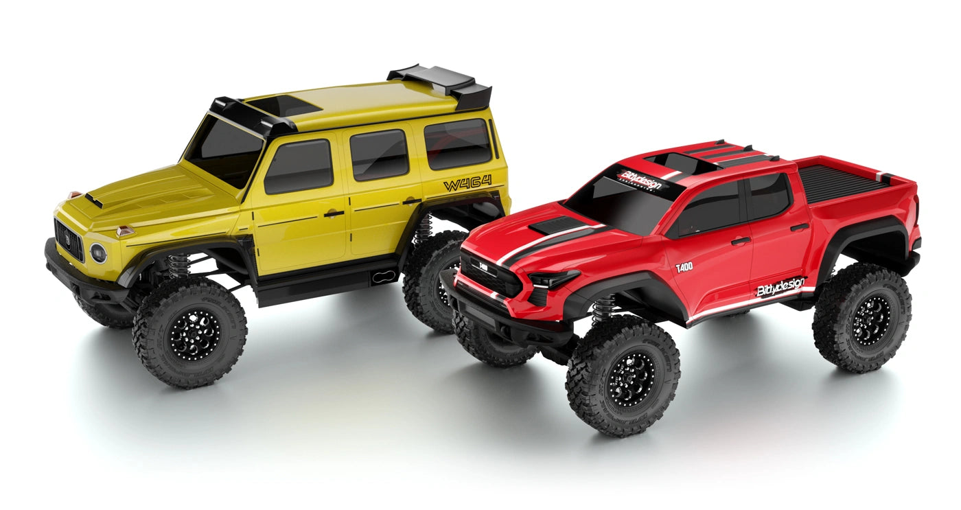Bittydesign W464 Διάφανο Αμάξωμα Pre-Cut για Traxxas TRX-4M 1/18