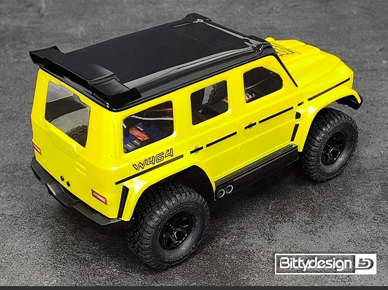 Bittydesign W464 Διάφανο Αμάξωμα Pre-Cut για Traxxas TRX-4M 1/18