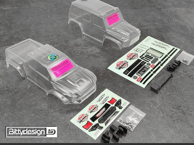 Bittydesign W464 Διάφανο Αμάξωμα Pre-Cut για Traxxas TRX-4M 1/18