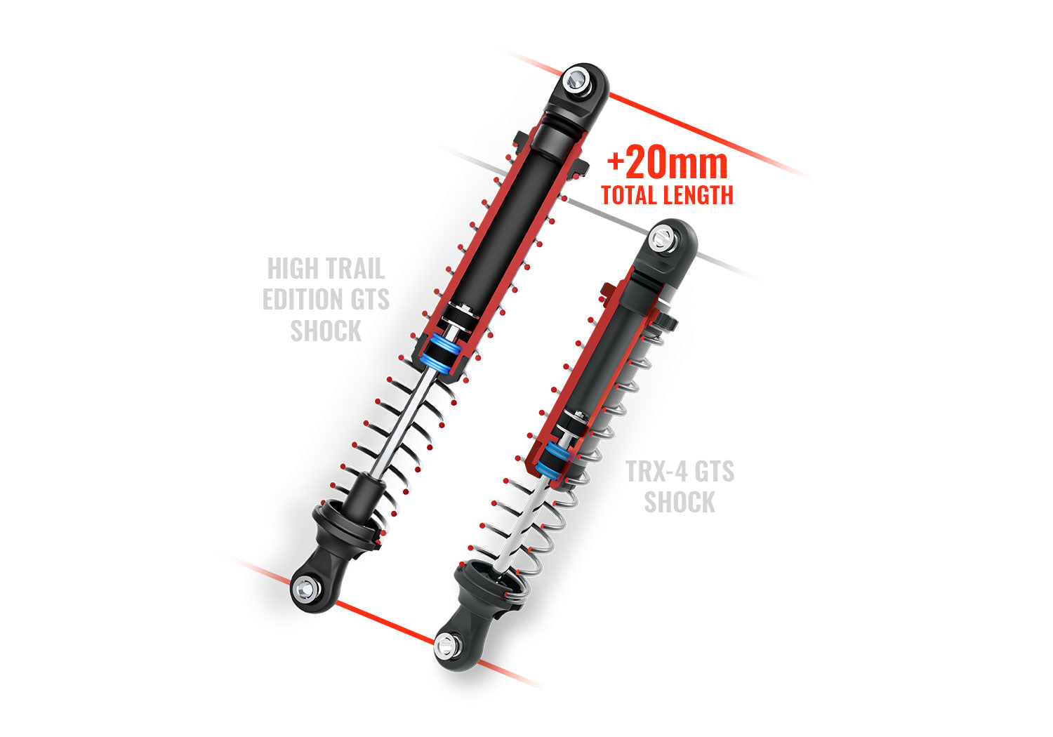 Traxxas TRX-4 Sport High Trail Edition 1/10 Trail Rock Crawler (Blue)