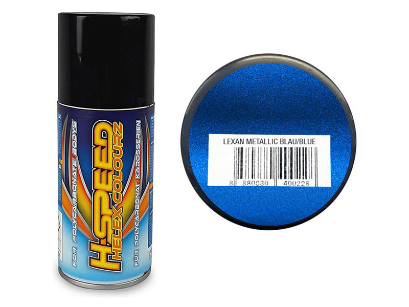 H-Speed Lexan Spray 150ml (Metallic Blue)