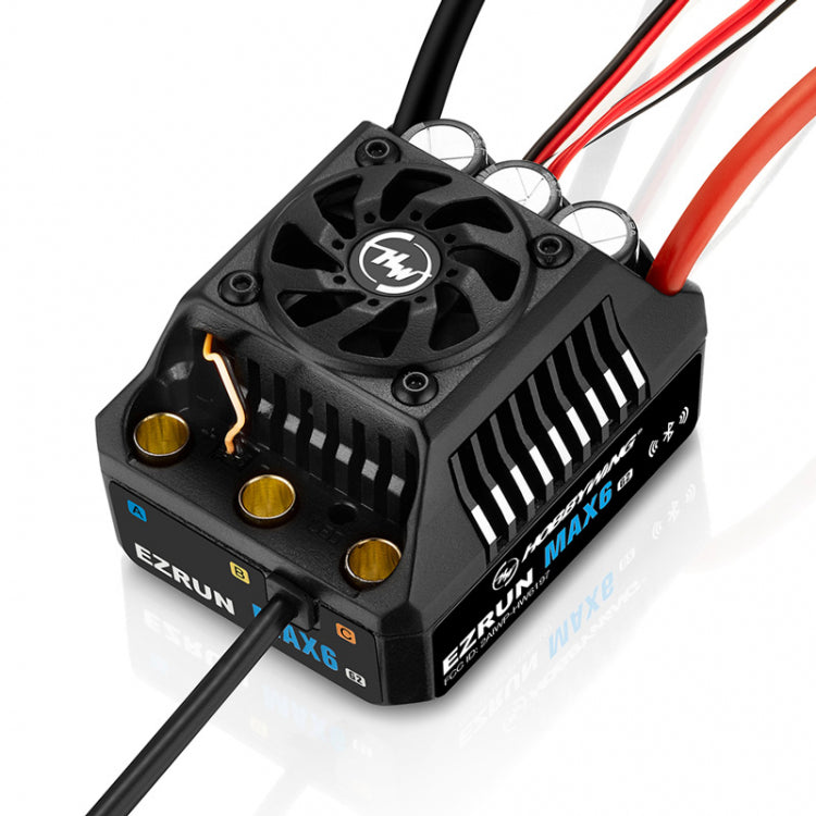 Hobbywing EZRun MAX6 G2 200A 3–8S Sensored Waterproof ESC (1/6 – 1/7)