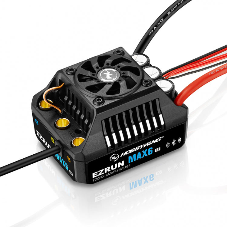 Hobbywing EZRun MAX6 G2 200A 3–8S Sensored Waterproof ESC (1/6 – 1/7)