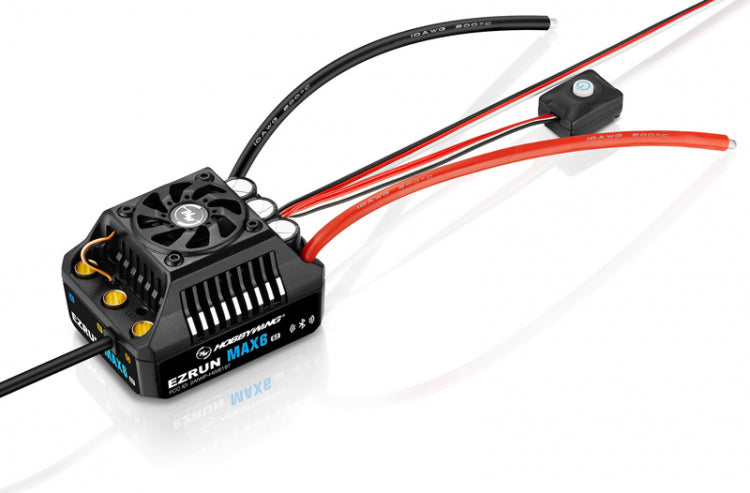 Hobbywing EZRun MAX6 G2 200A 3–8S Sensored Waterproof ESC (1/6 – 1/7)